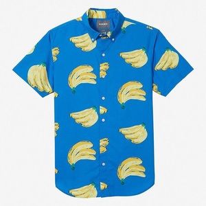 Bonobos Banana Slim Fit Medium Button Up Brand New
